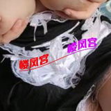 巨乳女仆装熟妇